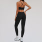 Wholesale removable padded bra + leggings + jacket