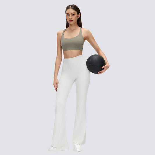 Wholesale high waisted flared yoga pants | Wonderxfans bulk activewear