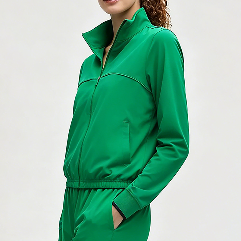 Wholesale Women's Lightweight Windbreaker Jacket – UPF50+ Sun Protection Stand Collar