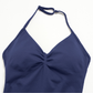Wholesale Women's Seamless Yoga Set: Strappy Tank Top & Flare Pants – High-Stretch w/ Chest Pad