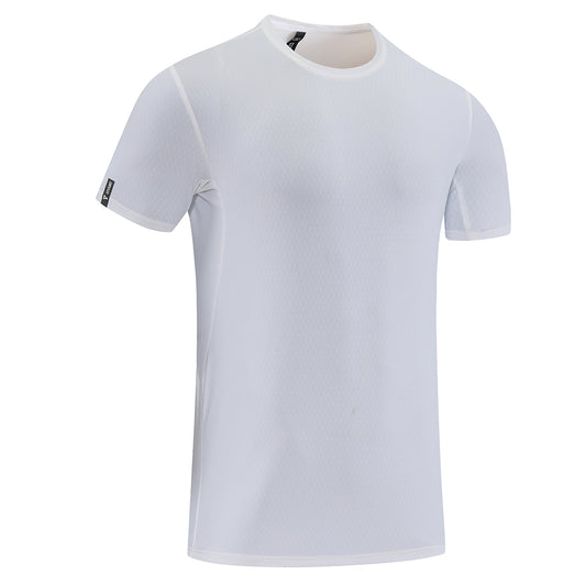 Wholesale Men's breathable training short-sleeved top | Wonderxfans bulk activewear