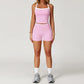 Wholesale Contrasting Color tank top + | Wonderxfans bulk activewear