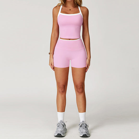 Wholesale Contrasting Color tank top + | Wonderxfans bulk activewear