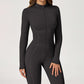 Snug-Fit Long Sleeve Jumpsuit