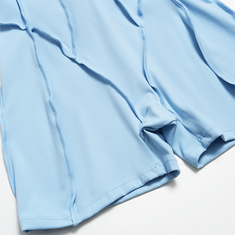 Stand-up collar zipper hip-lifting bodysuit