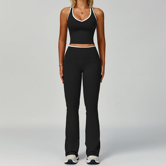 Wholesale Contrasting Color tank top + | Wonderxfans bulk activewear
