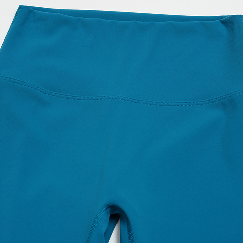 Wholesale Seam-Detail Cropped T-Shirt & Flare Leggings Set – Brushed Yoga 2-Piece