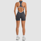 Wholesale color blocking cross back and | Wonderxfans bulk activewear