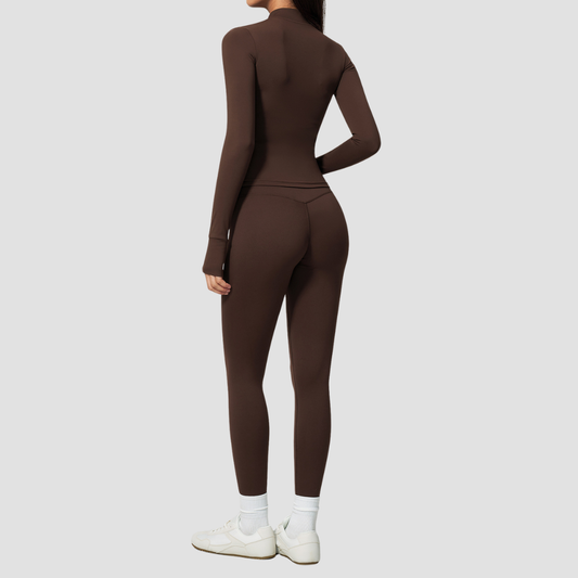 Wholesale Wholesale 3-Piece Yoga Set – Cardigan & Bra & Leggings Fitness Outfit