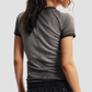 Wholesale Women’s Cropped Raglan T-Shirt – Cotton Streetwear Top
