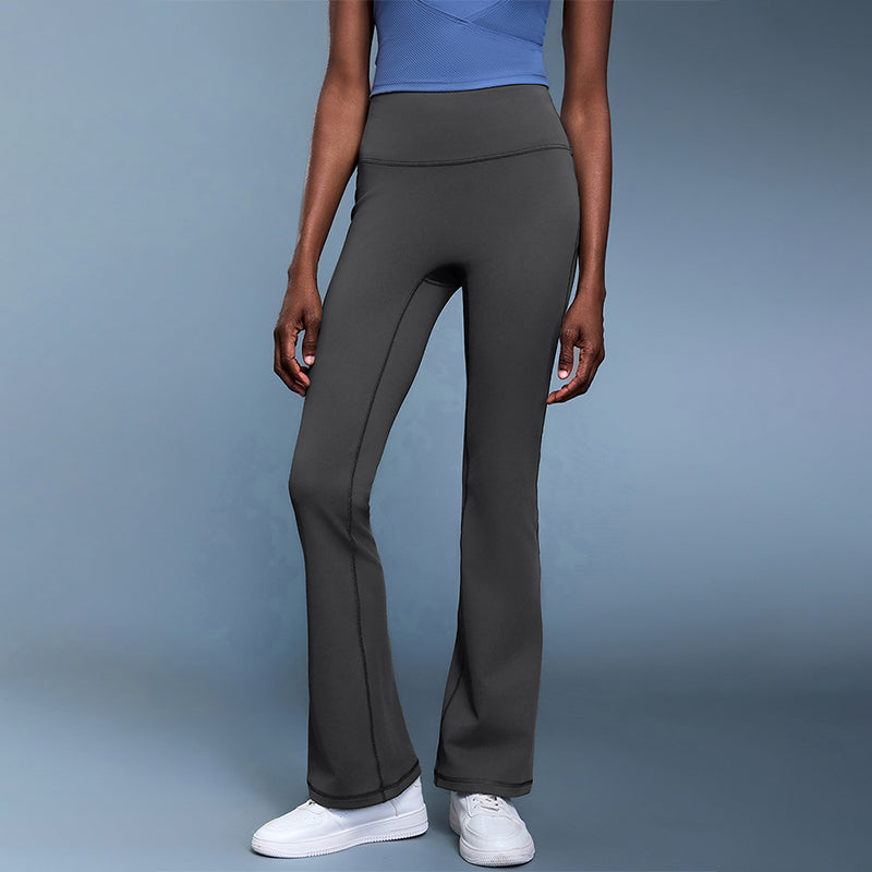 FITNESS HIGH-WAISTED FLARED LEG PANTS