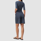Wholesale Women’s Mid-Sleeve Top & Shorts Yoga Set