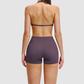 Wholesale thin trap sports bra+shorts 2 | Wonderxfans bulk activewear