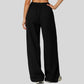Loose-fitting wide-leg casual sweatpants