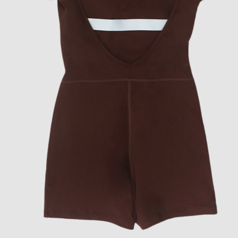 Wholesale Hip-High Halter-Neck Backless with pads Jumpsuits