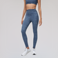Wholesale denim-style high-waisted leggings