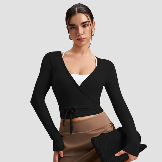 Wholesale Long Sleeve Yoga Top