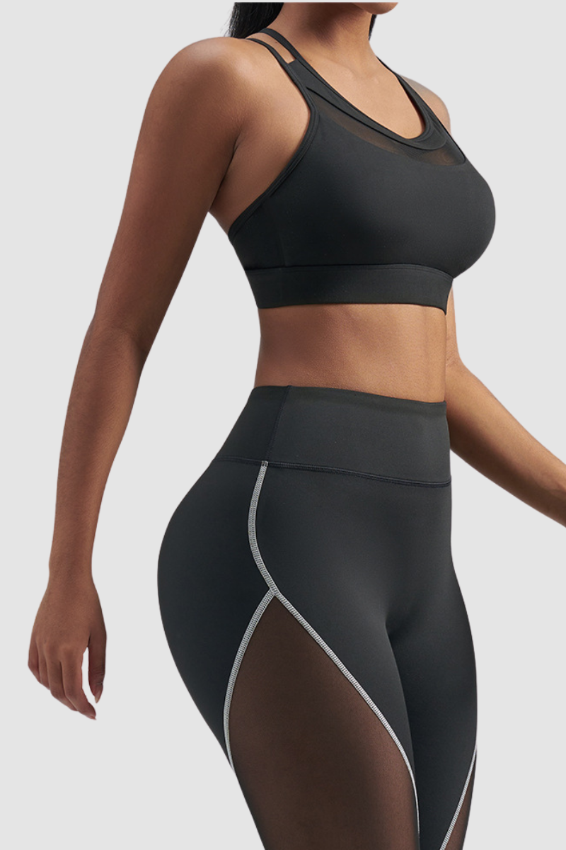 Wholesale thin strap yoga sports bra