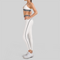Wholesale Women's Cross-Back Sports Bra & High-Waist Leggings Set – Tummy Control Yoga Set