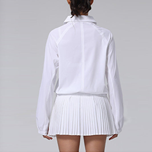 Wholesale UV Protection Polo Collar long | Wonderxfans bulk activewear
