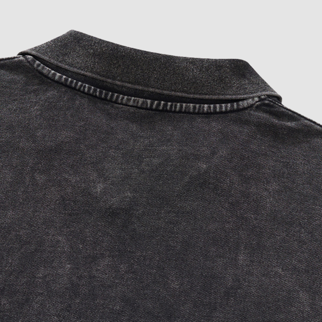 Wholesale Men’s Washed Boxy V-Neck Cotton Sweatshirt