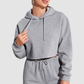 Wholesale Women's Cropped Pullover Hoodie – Loose Distressed Streetwear