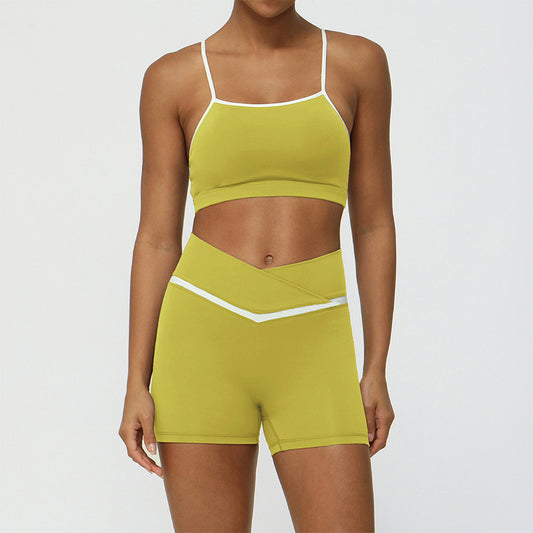 Wholesale Contrasted Color nude sports and | Wonderxfans bulk activewear