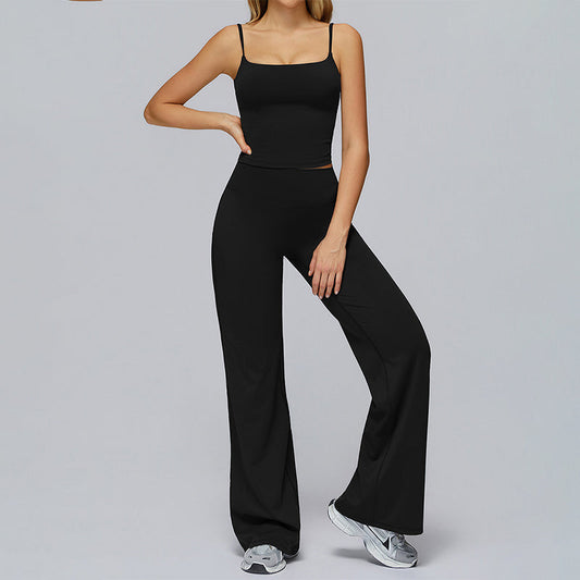 Wholesale Sports vest+Loose sweatpants 2-piece set | Wonderxfans bulk activewear