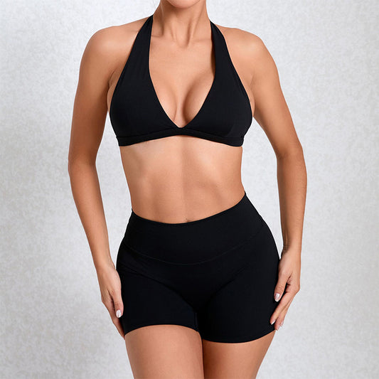 Wholesale Quick-drying bra & shorts running | Wonderxfans bulk activewear