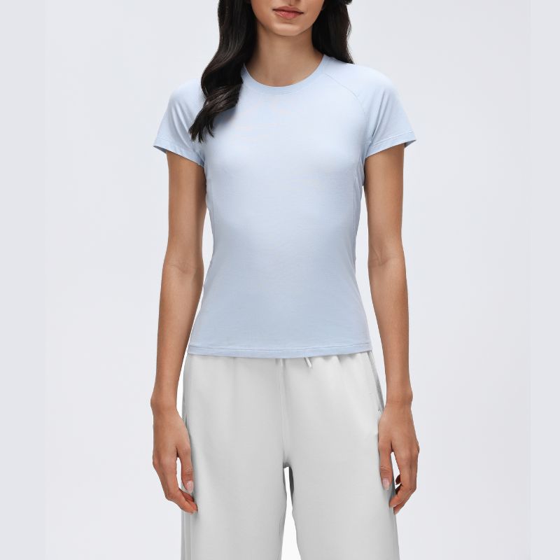 Wholesale loose-fitting crew neck T-shirts