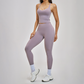 Wholesale Cross Back Tank Top+High Waist Legging 2-piece Set