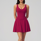 Wholesale Naked Feel Deep V-neckline Tennis Removable Breast Pads Dress