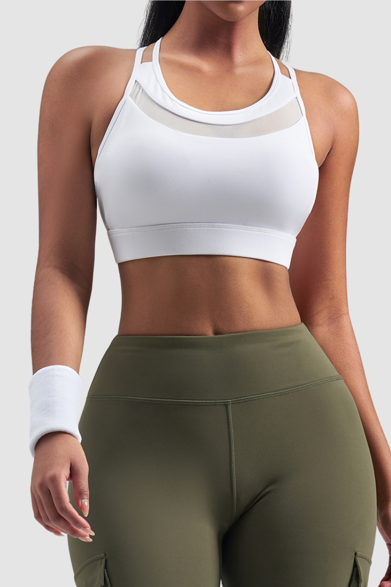 Wholesale thin strap yoga sports bra