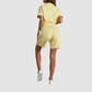 Wholesale Pullover Long-Sleeve Sweatshirt & Shorts Set – Casual Athleisure 2-Piece