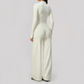 Wholesale Women's 3-Piece Yoga Set – Zip Jacket, Sports Bra & Wide-Leg Pants