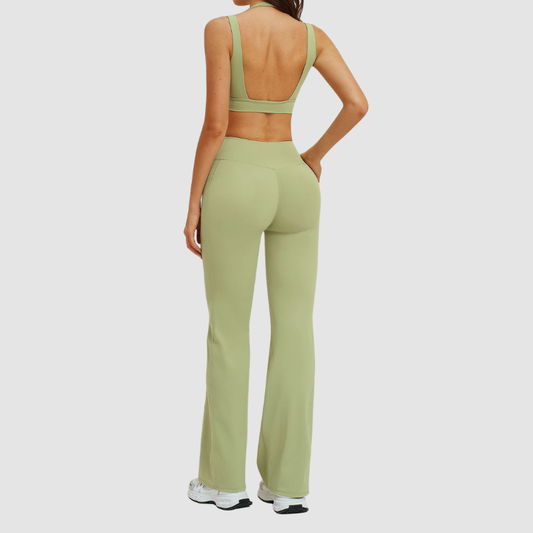 Wholesale Solid Color Halter Neck Sports | Wonderxfans bulk activewear