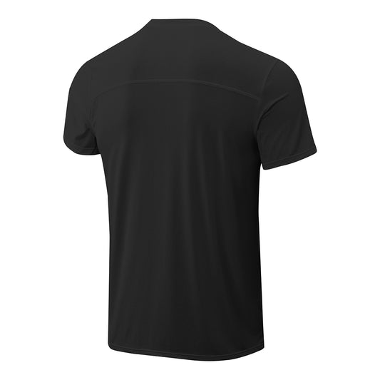 Wholesale Men's solid crewneck sweat-absorbing T-shirt | Wonderxfans bulk activewear