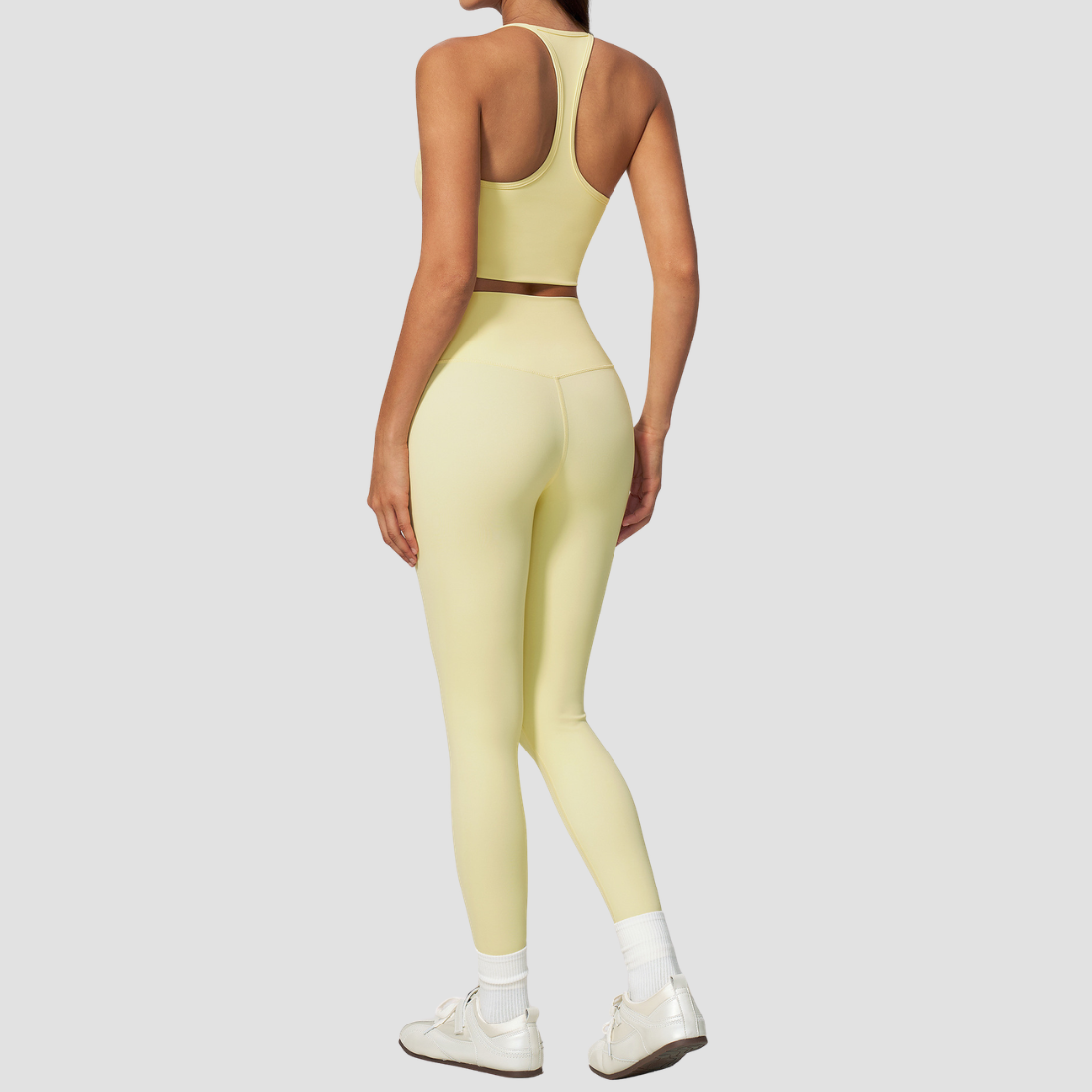 Wholesale 2-Piece Yoga Set – Camisole & Leggings Fitness Outfit