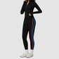 Wholesale Women's Stand-Collar Jacket & Jogger Pants Yoga Set