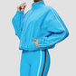 Wholesale Women's Quick drying high elasticity Stand-Collar Zip Sports Jacket