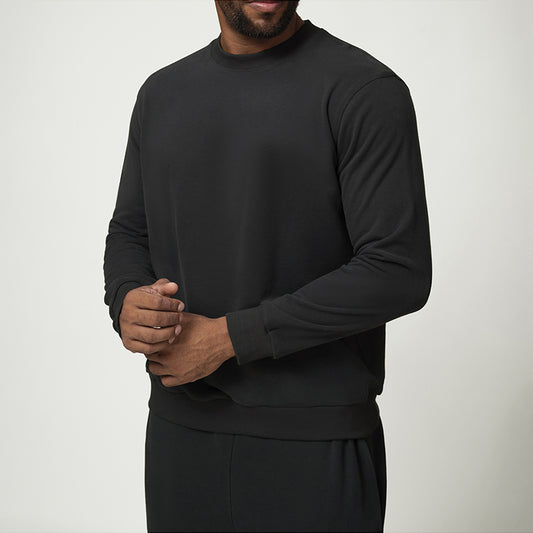 Wholesale Men's Round Neck Long Sleeve | Wonderxfans bulk activewear
