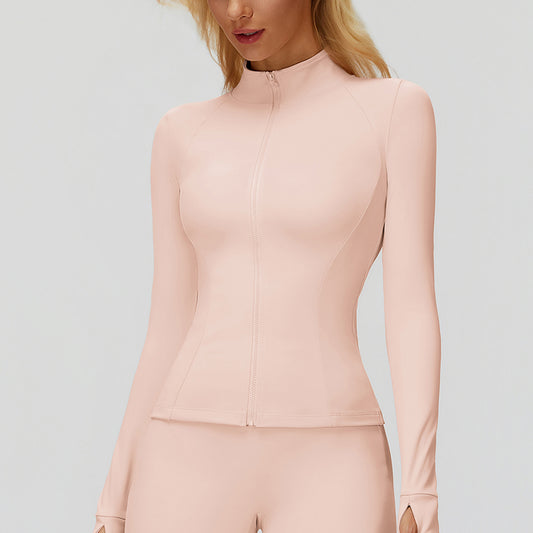 Wholesale Stand collar plush warm slim | Wonderxfans bulk activewear