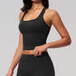 Wholesale Women's Colorblock Racerback Sports Bra Tank Top – Padded Yoga Gym Fitness Top