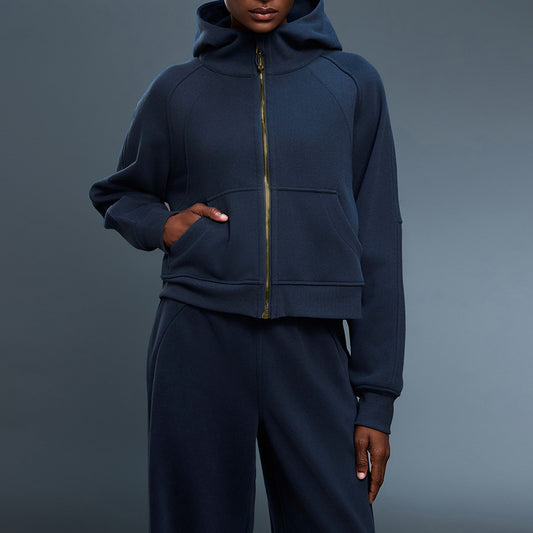 Wholesale Fleece-Lined Hooded Sweatshirt | Wonderxfans bulk activewear