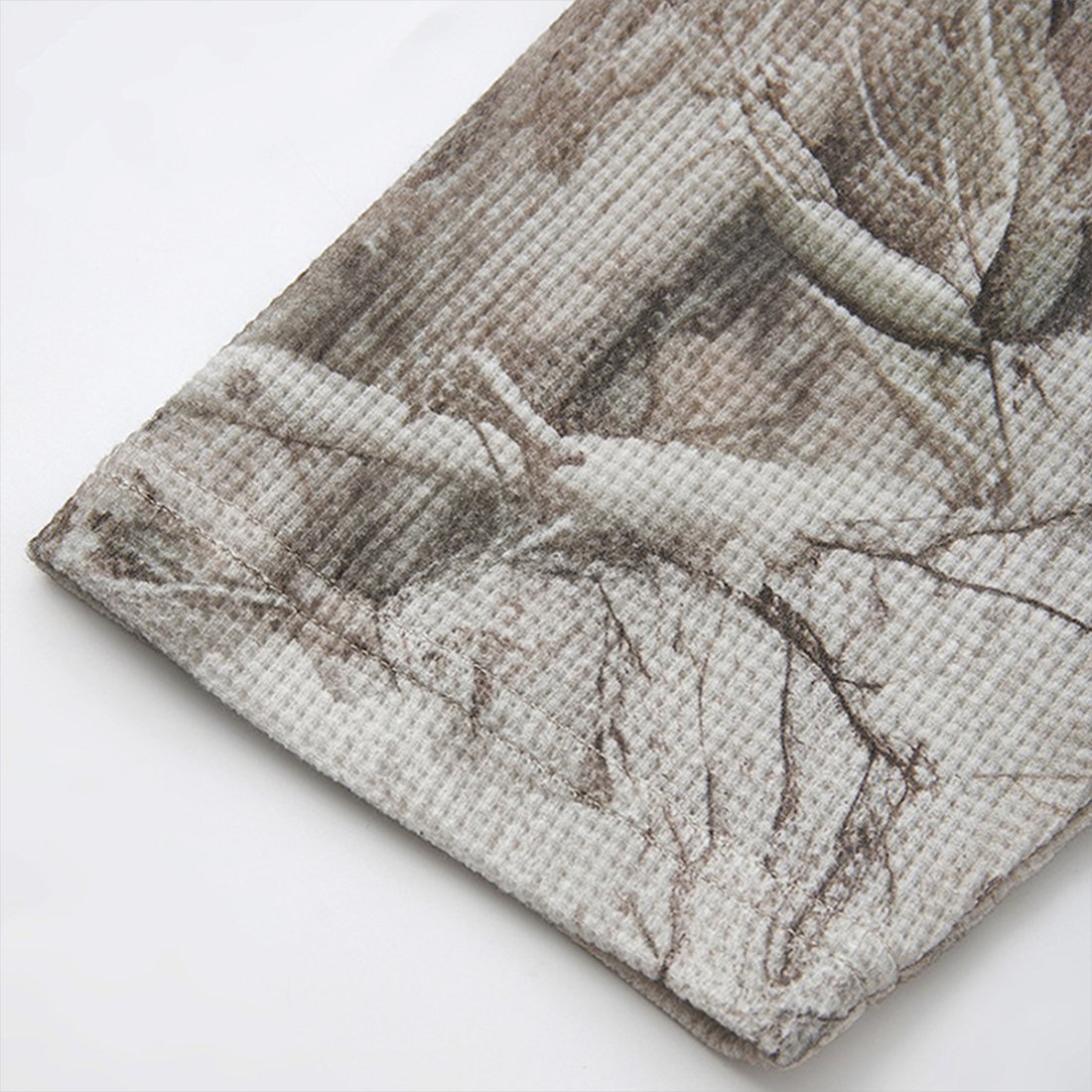 Wholesale Camouflage Waffle Knit T-Shirt – Breathable Long Sleeve Top