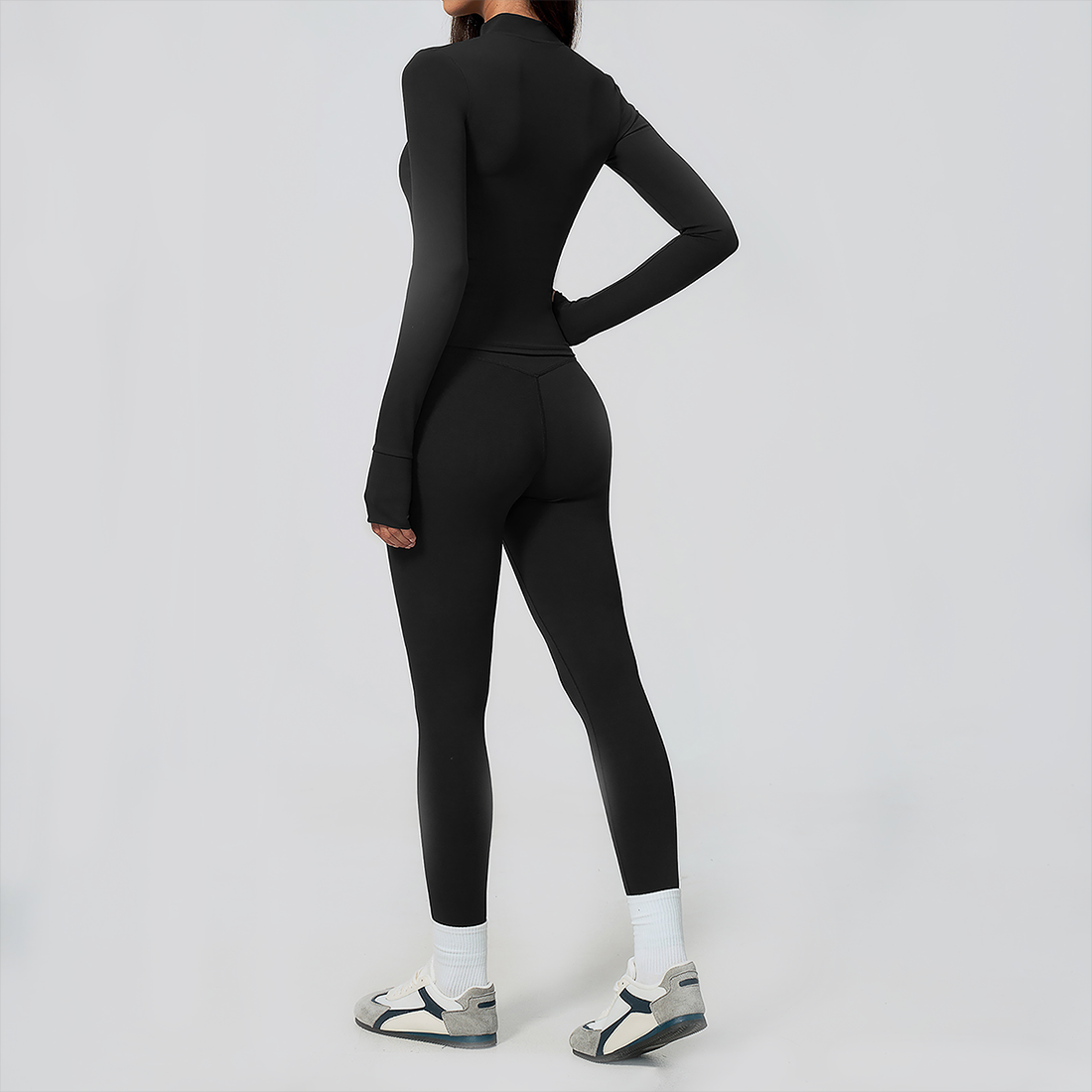 Wholesale 3-Piece Yoga Set – Cardigan & Bra & Leggings Fitness Outfit