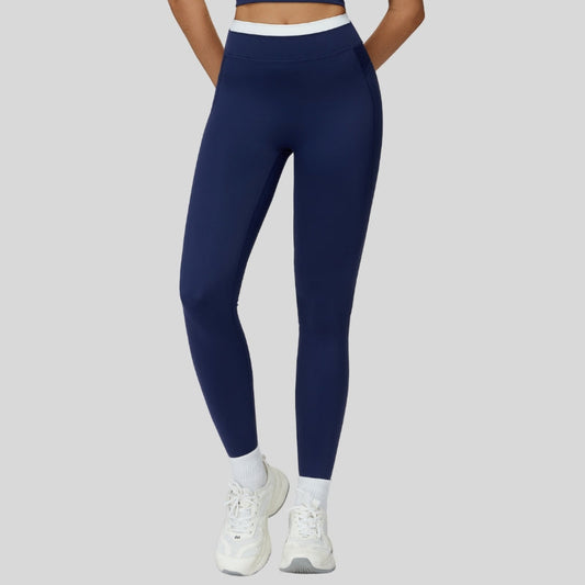 Wholesale Contrast-colored sport leggings | Wonderxfans bulk activewear