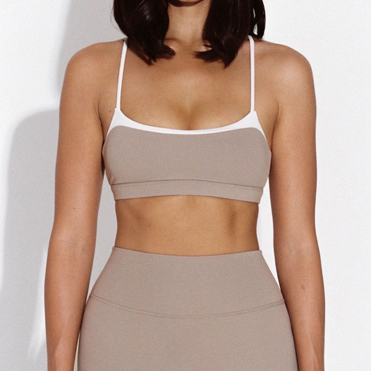 Wholesale Women's Colorblock Yoga Set: Bra & Leggings – High Waist Tummy Control