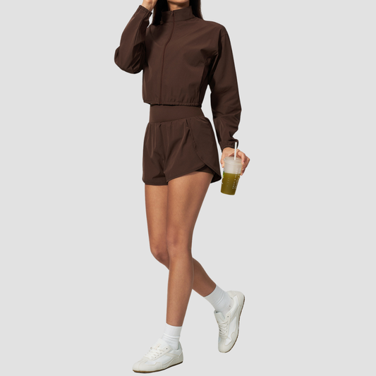 Wholesale Quick-Dry Sports Set – High Elasticity & Breathable Yoga Outfit
