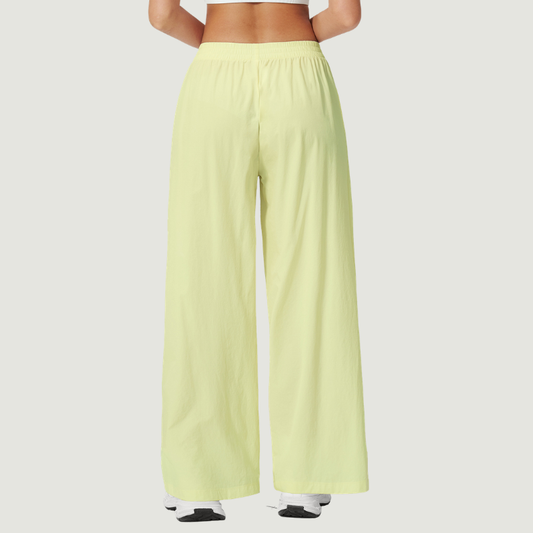 Wholesale Women's UPF50+ Sun Protection Colorblock Wide-Leg Pants – Lightweight Breathable Outdoor Running Sportswear